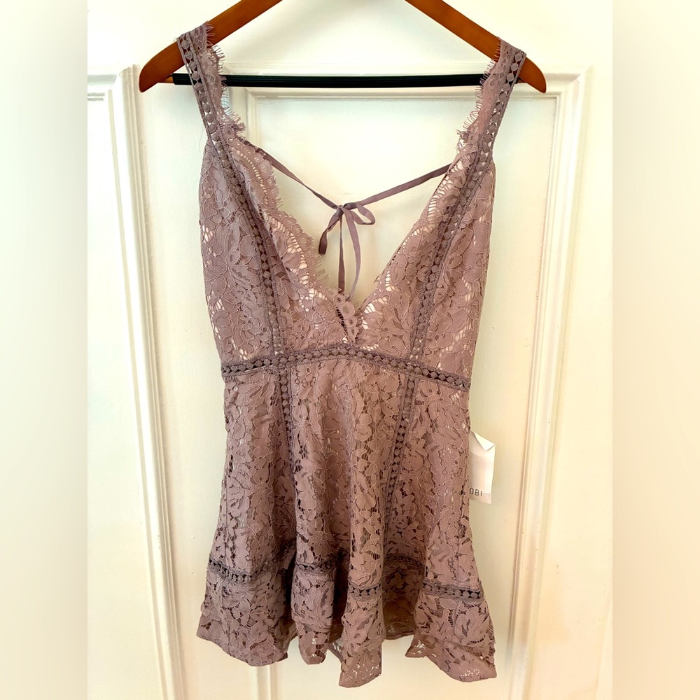 Tobi Lace Mini Junior’s M Dusty Rose